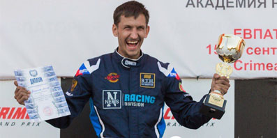 Орловец Леонид Панфилов выиграл серебро Чемпионата России по картингу