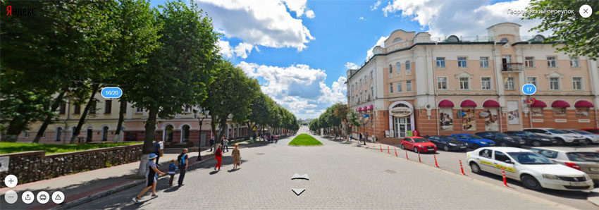 Яндекс обновил панорамы Орла