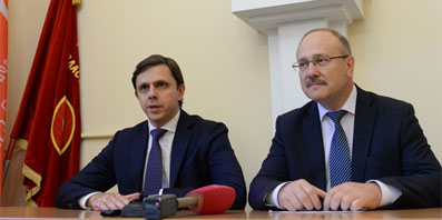 Врио губернатора Андрей Клычков встретился с депутатами от КПРФ