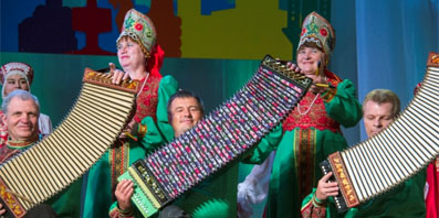 В Орле прошел фестиваль-конкурс «Гармонь без границ!» имени Евгения Дербенко
