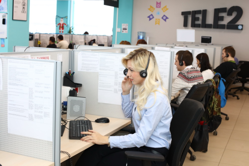 Более 90% абонентов Tele2 довольны качеством обслуживания в контактном центре