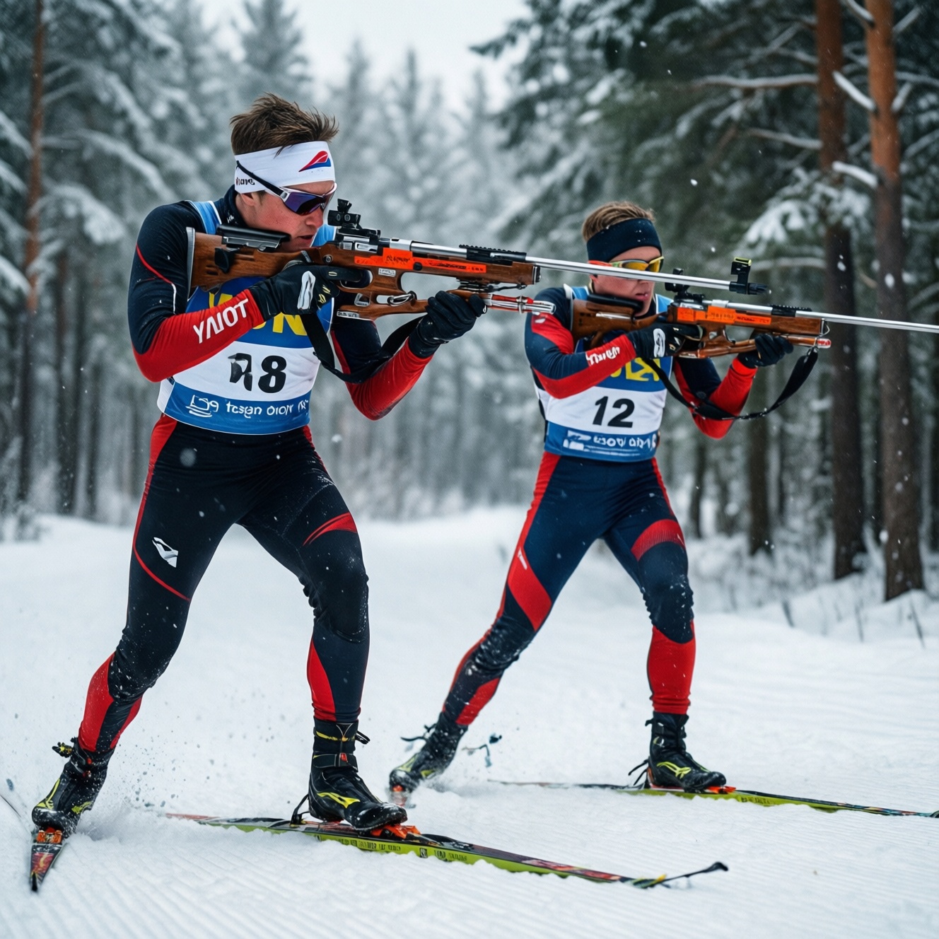 Чемпионат России по биатлону: финальный блок и командная гонка в миксте Чемпионат России по биатлону: финальный блок и командная гонка в миксте